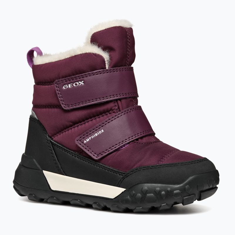 Geox Trekkyup ABX bordeaux stivali da neve junior 8