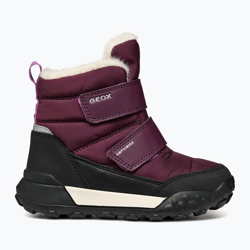 Geox Trekkyup ABX bordeaux stivali da neve junior 9