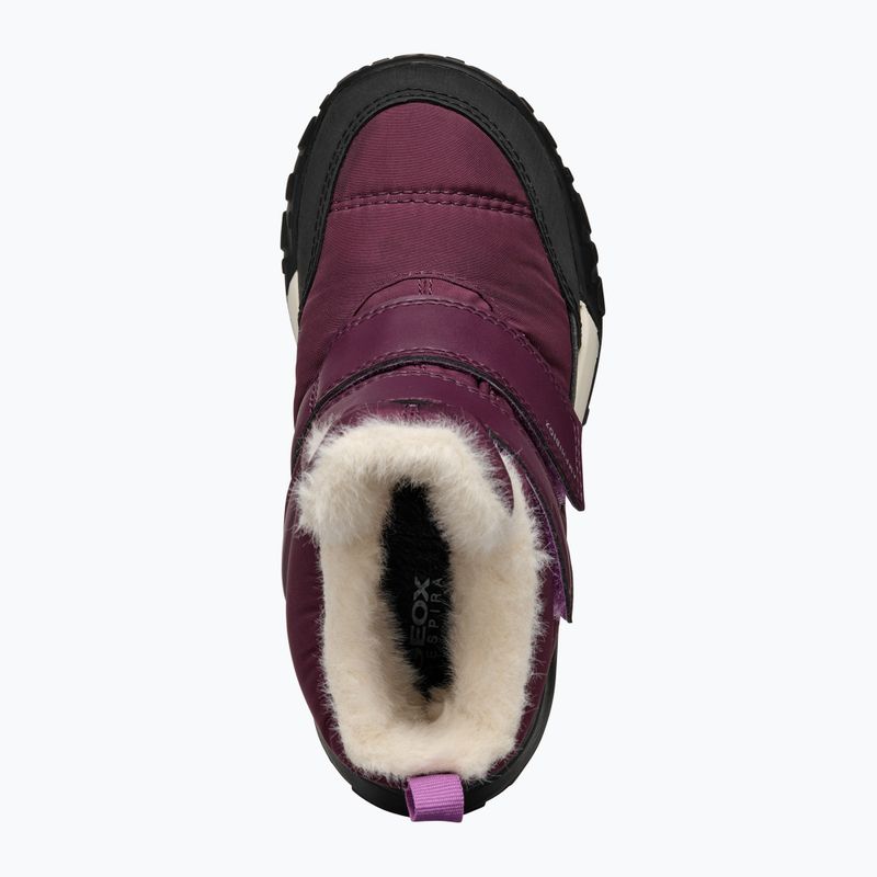 Geox Trekkyup ABX bordeaux stivali da neve junior 11