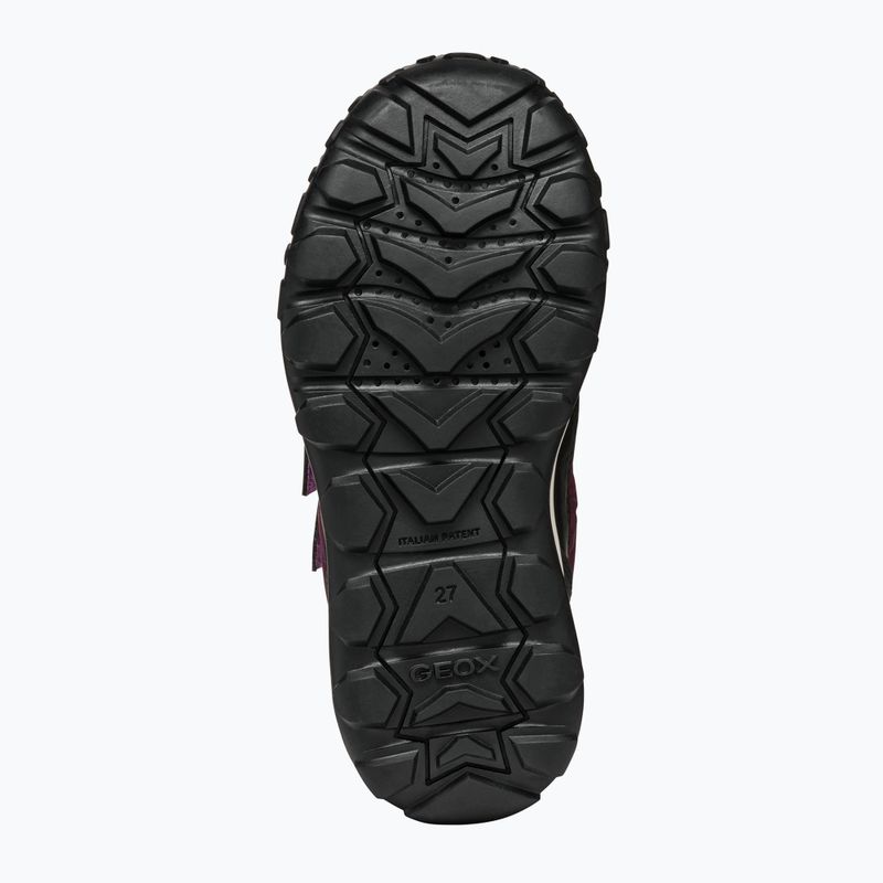 Geox Trekkyup ABX bordeaux stivali da neve junior 12