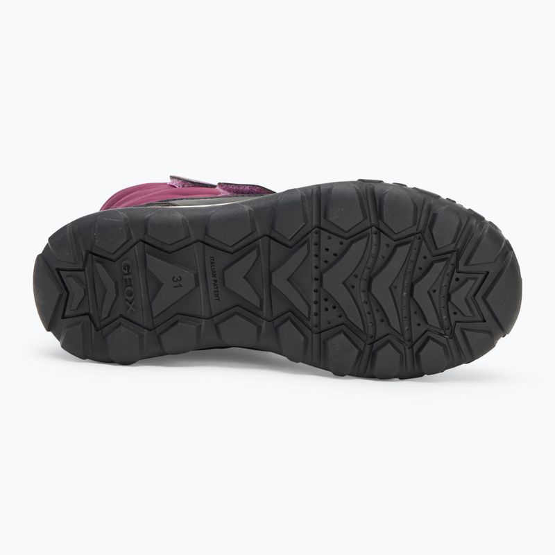 Geox Trekkyup ABX bordeaux stivali da neve junior 4