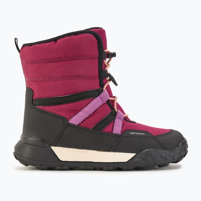 Geox Trekkyup ABX lampone scuro/nero stivali da neve junior 2