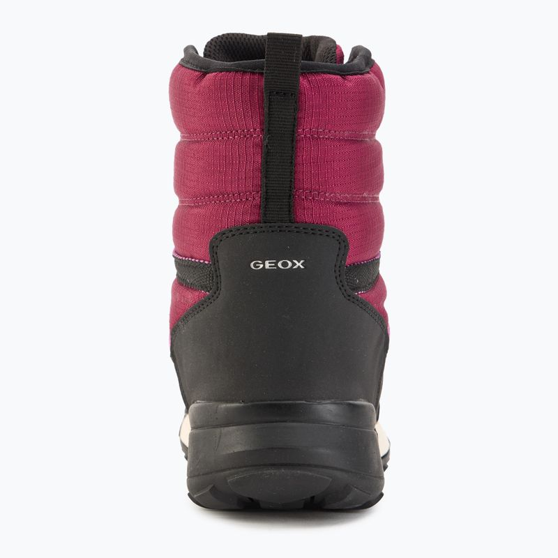 Geox Trekkyup ABX lampone scuro/nero stivali da neve junior 6