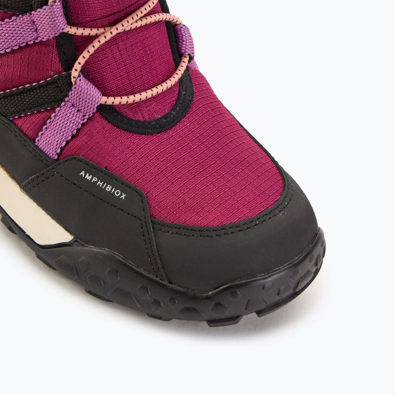 Geox Trekkyup ABX lampone scuro/nero stivali da neve junior 7