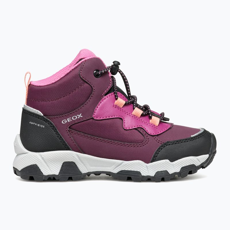Geox Magnetar ABX junior scarpe bordeaux 9