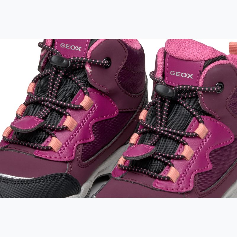 Geox Magnetar ABX junior scarpe bordeaux 14