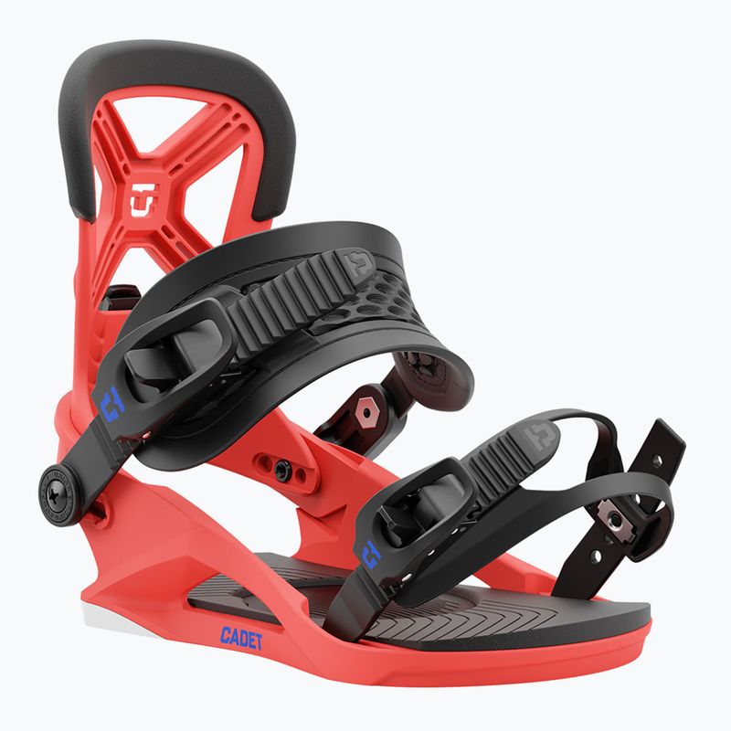 Attacchi da snowboard per bambini Union Cadet rosso