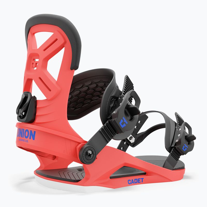 Attacchi da snowboard per bambini Union Cadet rosso 4