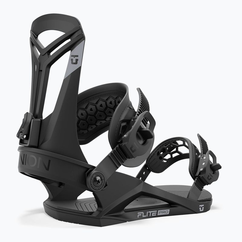 Attacchi da snowboard Union Flite Pro neri da uomo 4