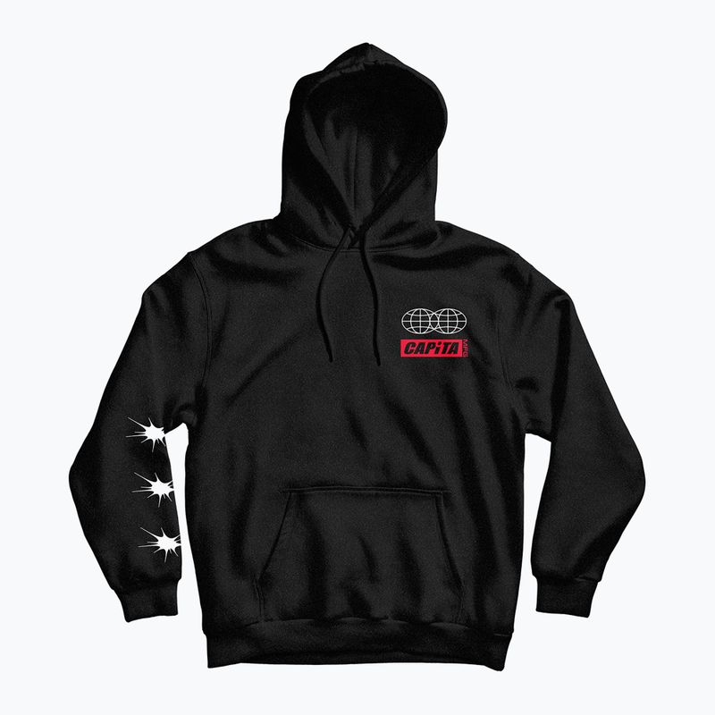 Felpa con cappuccio CAPiTA Mind '25 nero
