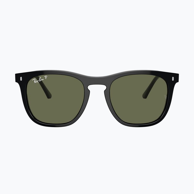 Occhiali da sole Ray-Ban RB2210 black/green polarized 2