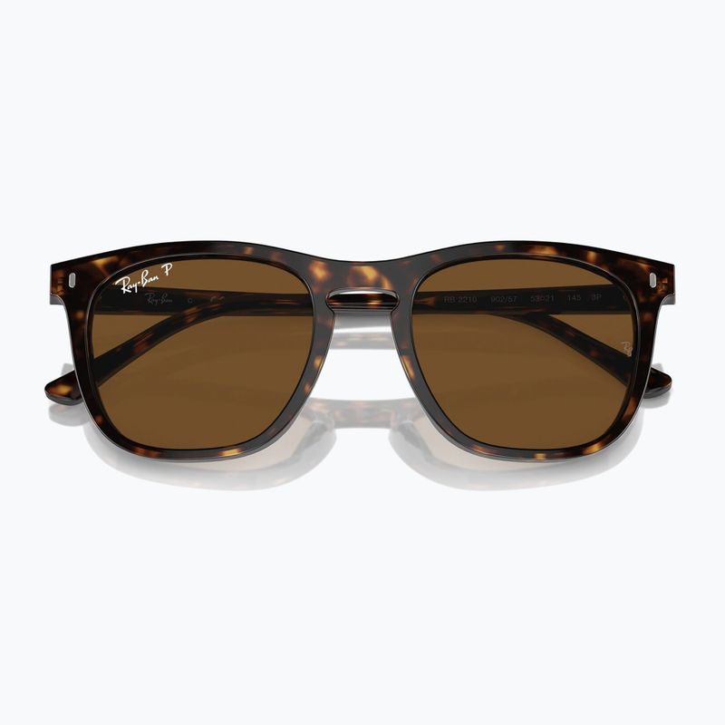 Occhiali da sole Ray-Ban RB2210 havana/brown polarized 3
