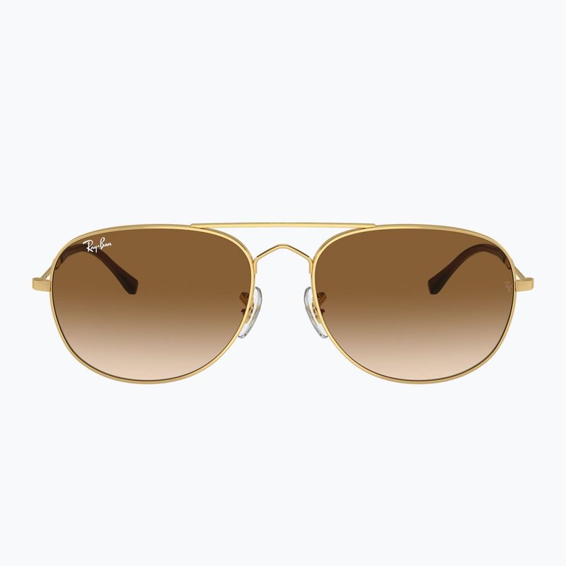 Occhiali da sole Ray-Ban Bain Bridge arista gold/clear brown 2