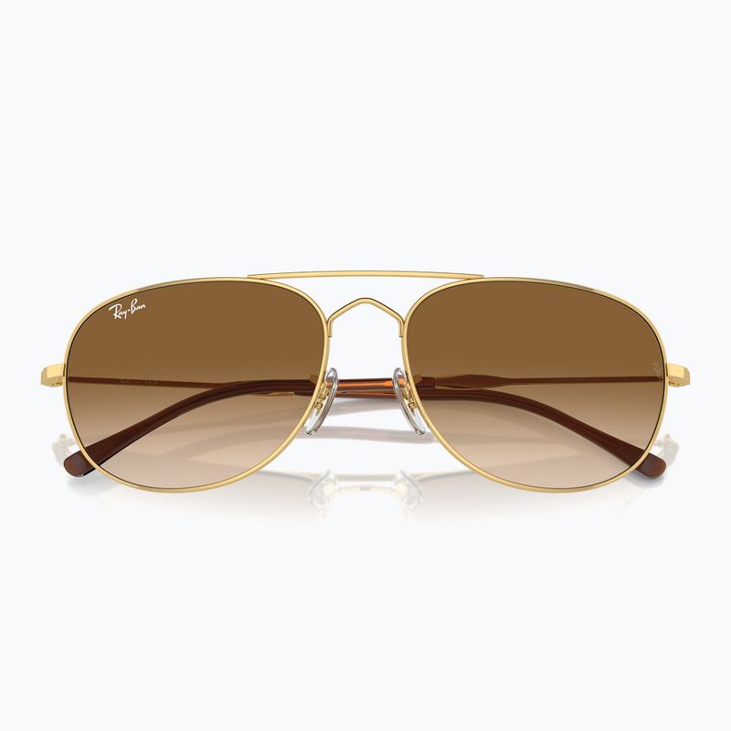 Occhiali da sole Ray-Ban Bain Bridge arista gold/clear brown 3