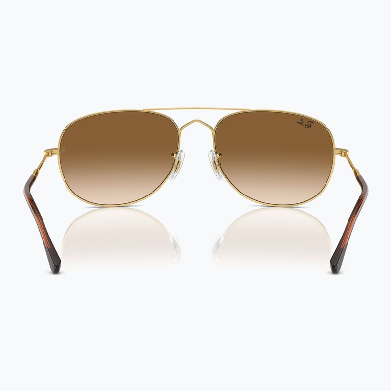 Occhiali da sole Ray-Ban Bain Bridge arista gold/clear brown 5