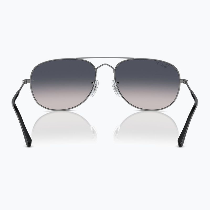Occhiali da sole Ray-Ban Bain Bridge gunmetal/blue polarized 5