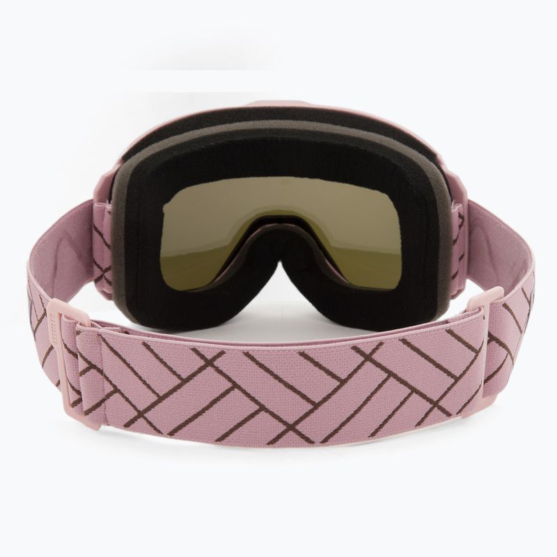 Occhiali da sci Bliz Rave rosa opaco/marrone 3