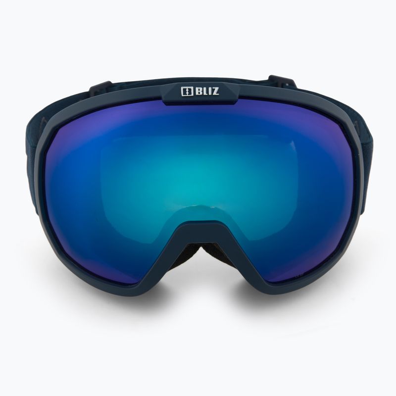 Occhiali da sci Bliz Charge OTG opaco blu scuro/marrone blu 2