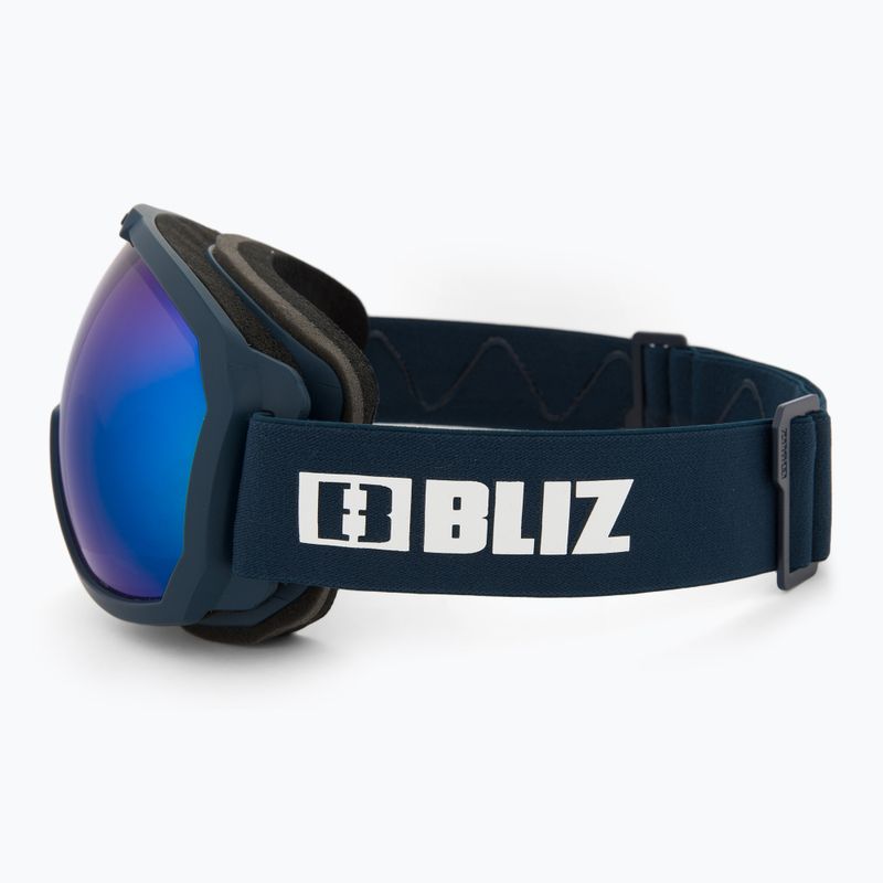 Occhiali da sci Bliz Charge OTG opaco blu scuro/marrone blu 4