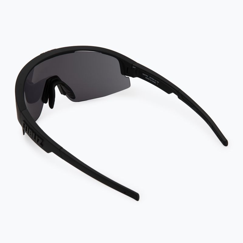 Occhiali da sole Bliz Matrix nero opaco/fumo 2