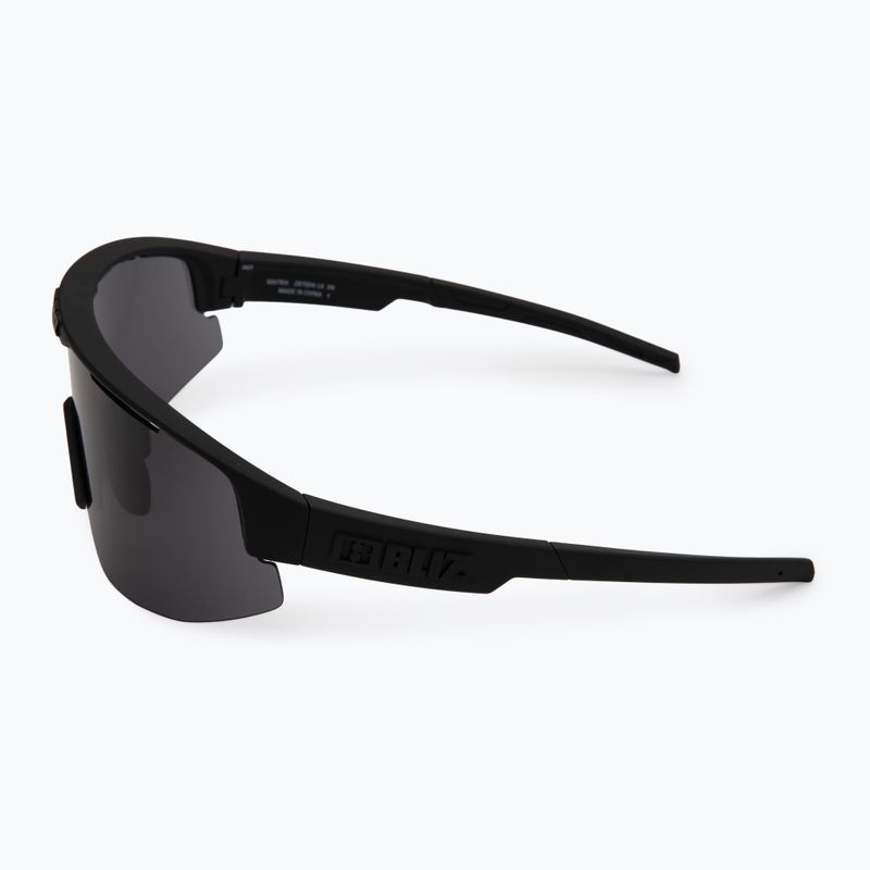 Occhiali da sole Bliz Matrix nero opaco/fumo 4