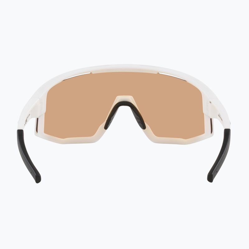 Occhiali da sole Bliz Fusion Nano Optics Nordic Light opaco bianco/corallo/ arancio con blu multi 4