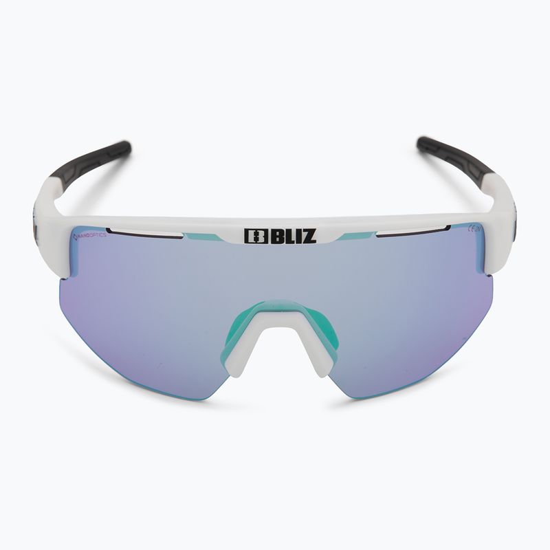 Occhiali da sole Bliz Matrix Small Nano Optics Nordic Light bianco opaco/begonia/blu viola 3