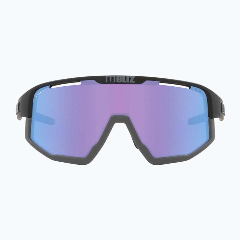 Occhiali da sole Bliz Fusion Small Nano Optics Nordic Light nero opaco/begonia/blu viola 3