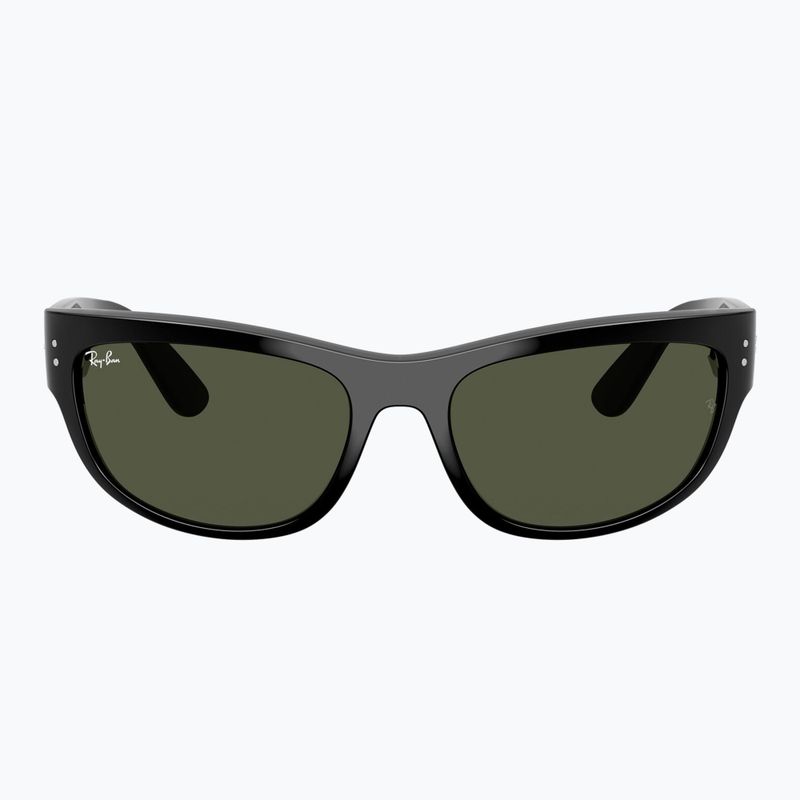 Occhiali da sole Ray-Ban Mega Balorama black/green g-15 2