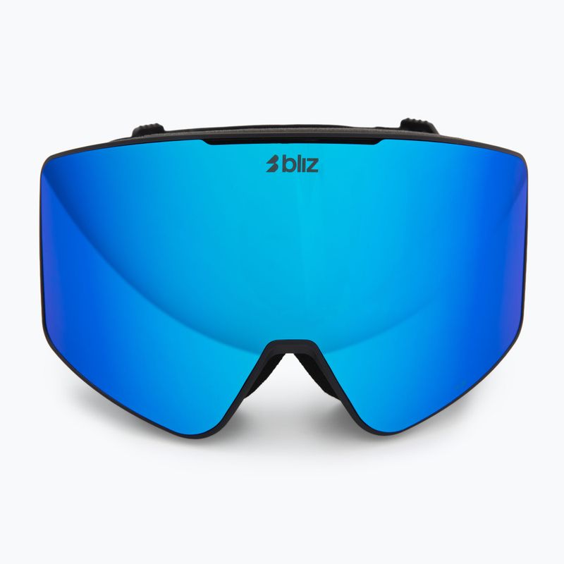 Maschera da sci Bliz G001 matte black/brown/blue multi 2