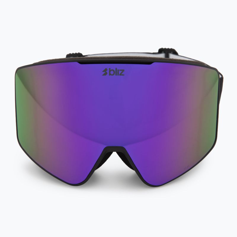 Maschera da sci Bliz G001 matte black/brown/purple multi 2