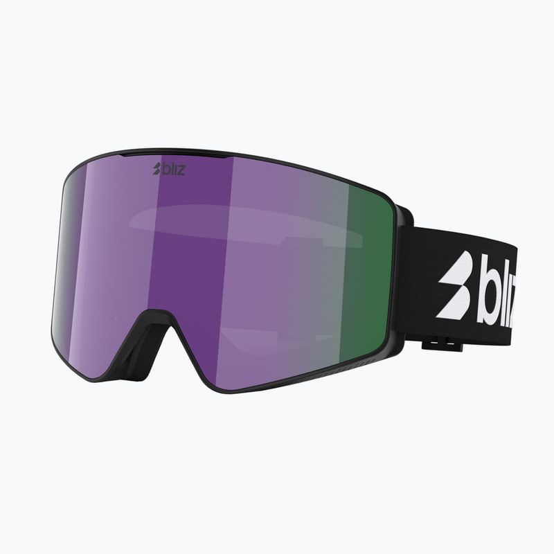 Maschera da sci Bliz G001 matte black/brown/purple multi 6