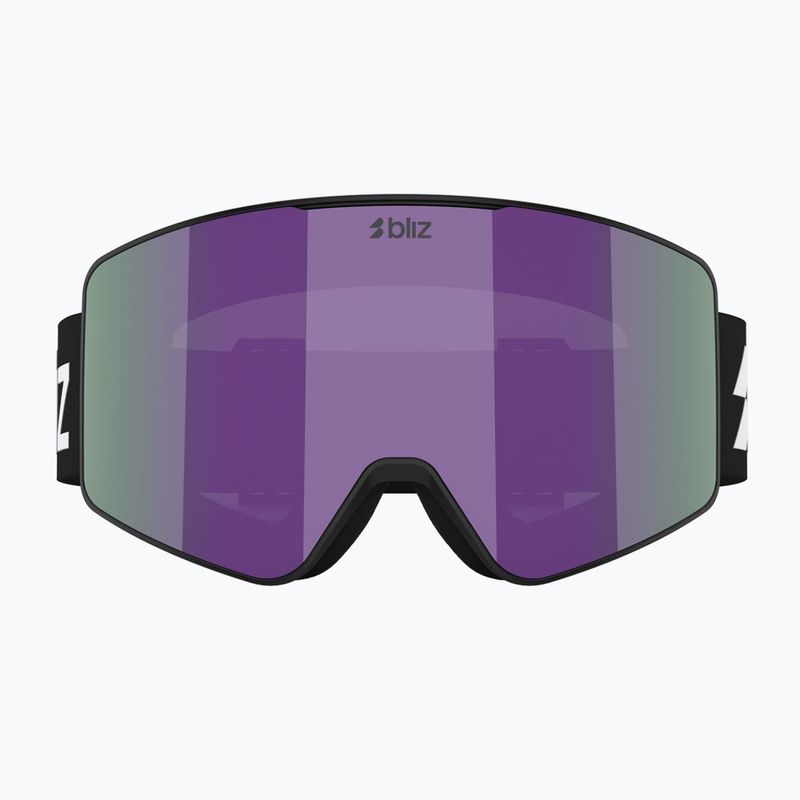Maschera da sci Bliz G001 matte black/brown/purple multi 7