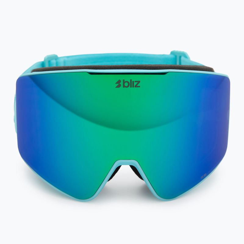 Maschera da sci Bliz G001S matte turquoise/brown/green multi 2