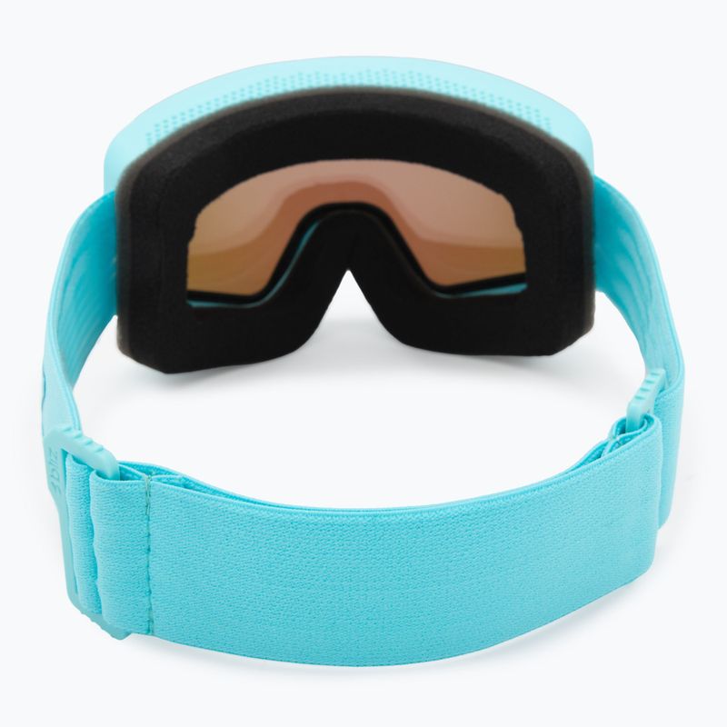 Maschera da sci Bliz G001S matte turquoise/brown/green multi 3