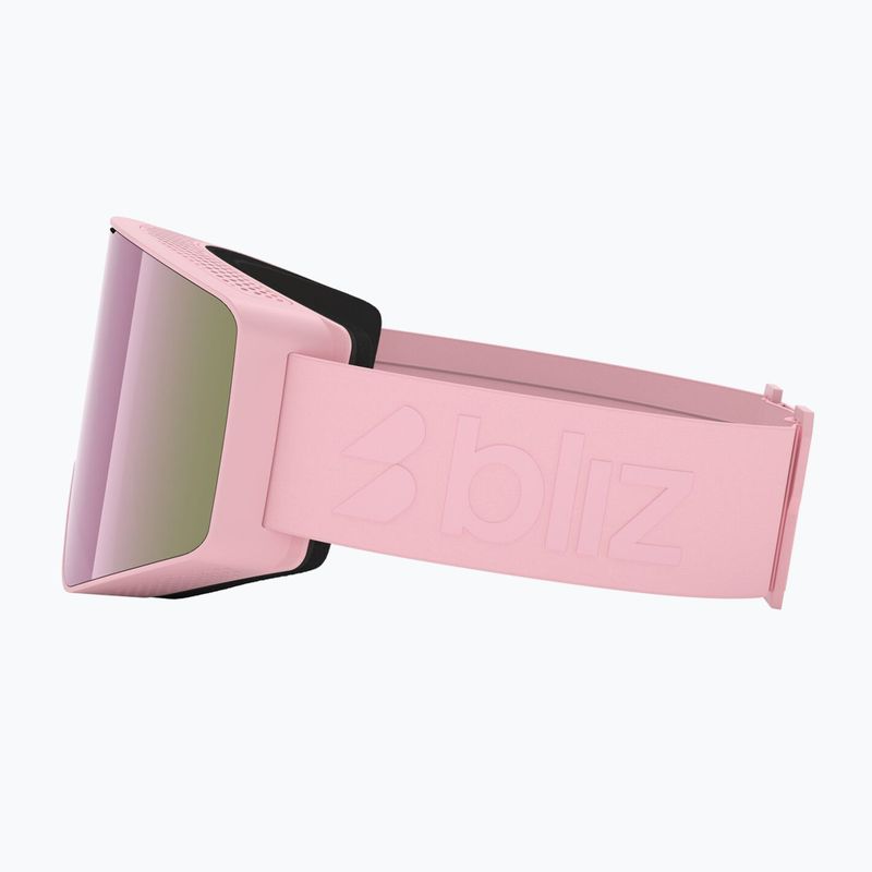 Maschera da sci Bliz G001S matte pink/brown/pink multi 8