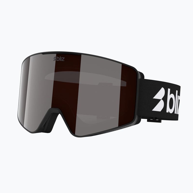 Maschera da sci Bliz G001 matte black/orange/silver mirror 5