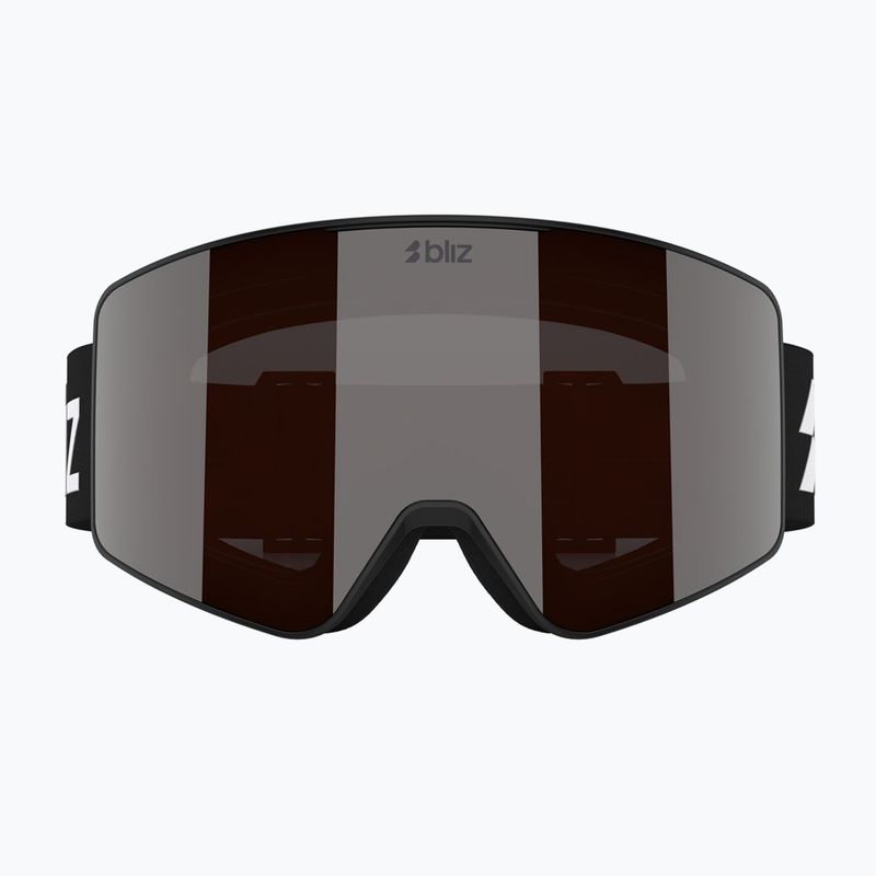 Maschera da sci Bliz G001 matte black/orange/silver mirror 6