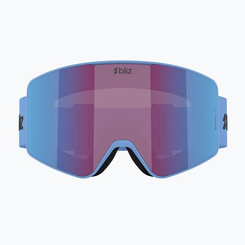 Maschera da sci Bliz G001 matte blue/non violet/blue multi 7