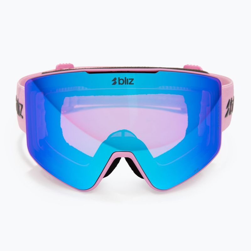 Maschera da sci Bliz G001S matte pink/neon violet/blue multi 2