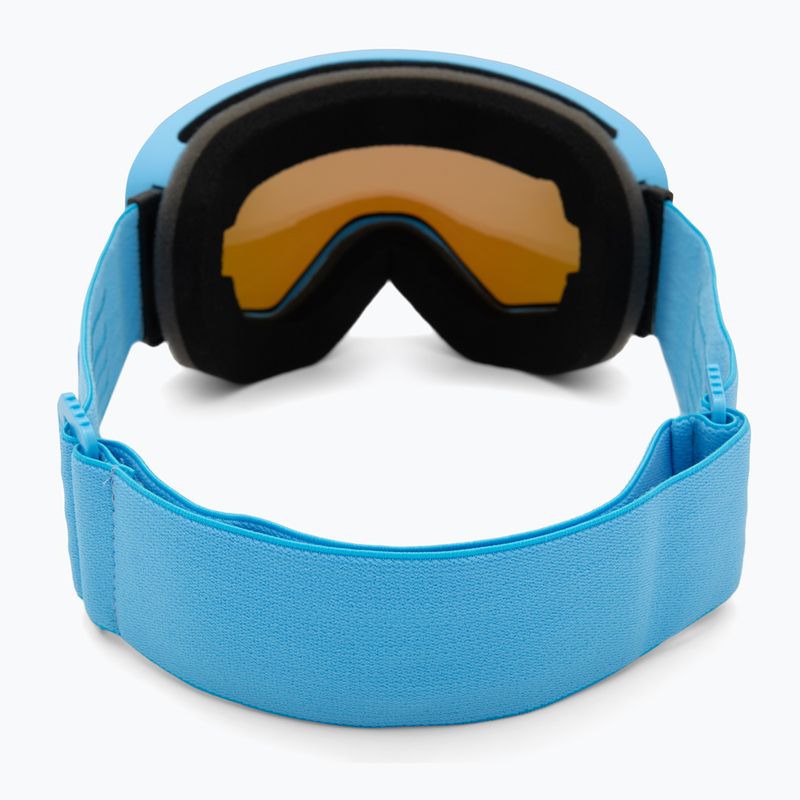 Maschera da sci Bliz Flow matte blue/brown/blue multi 3