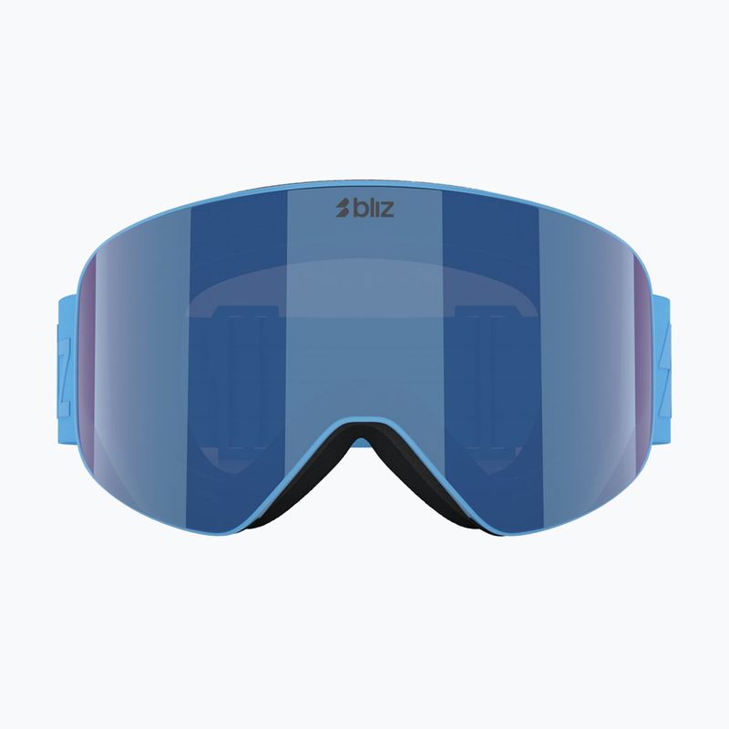 Maschera da sci Bliz Flow matte blue/brown/blue multi 2