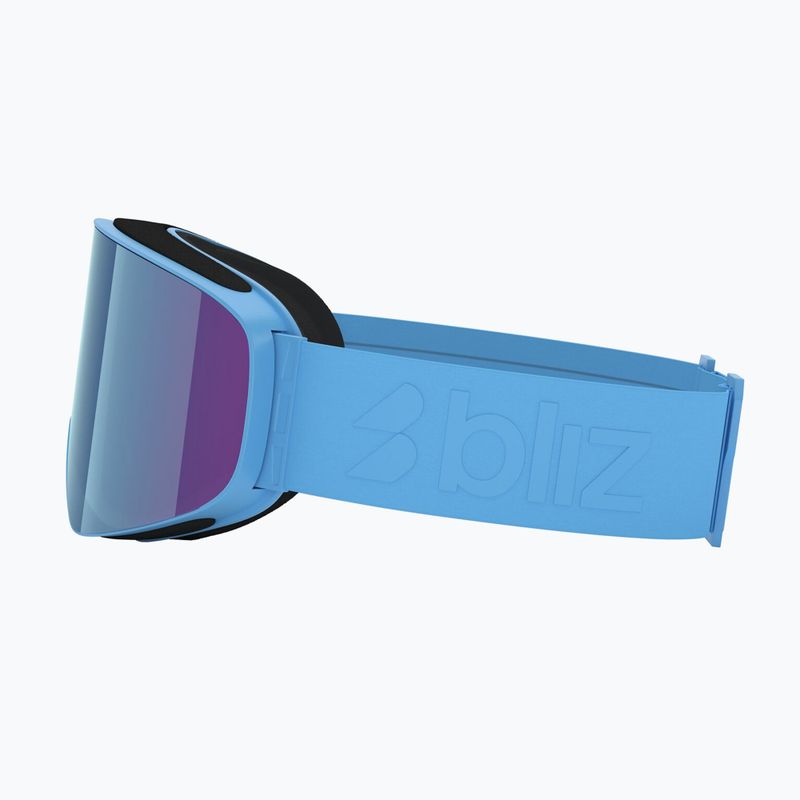 Maschera da sci Bliz Flow matte blue/brown/blue multi 4