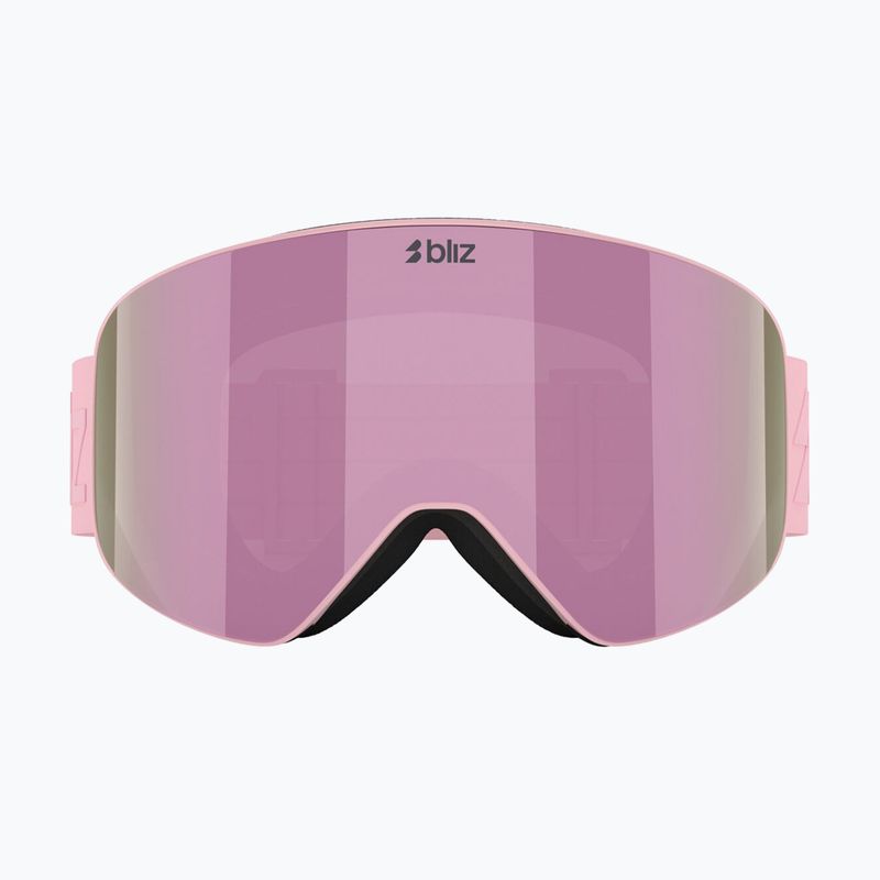 Maschera da sci Bliz Flow matte pink/brown/pink multi 2