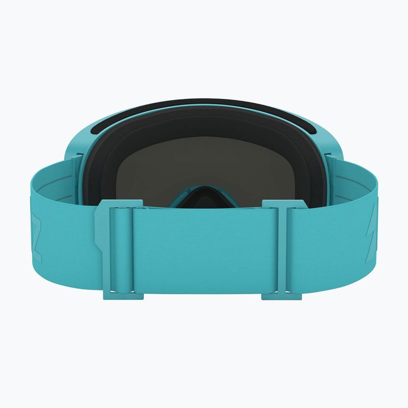 Maschera da sci Bliz Flow matte turquoise/brown/green multi 3