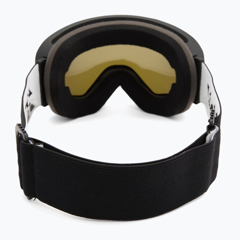 Maschera da sci Bliz Flow matte black/brown/purple multi 3