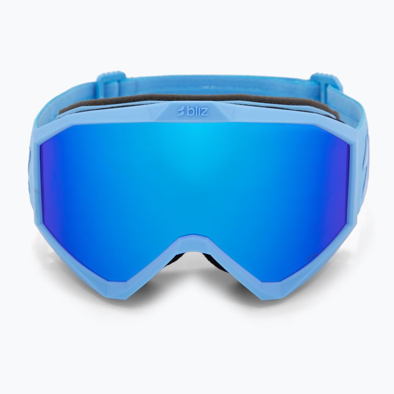 Maschera da sci per bambini Bliz Liner Jr matte blue/brown/blue multi 2