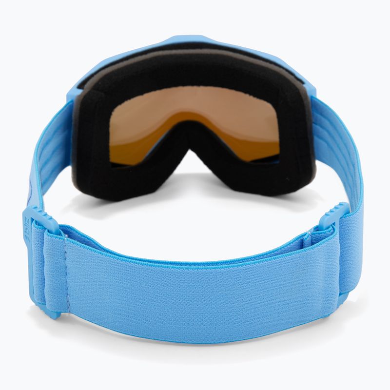 Maschera da sci per bambini Bliz Liner Jr matte blue/brown/blue multi 3