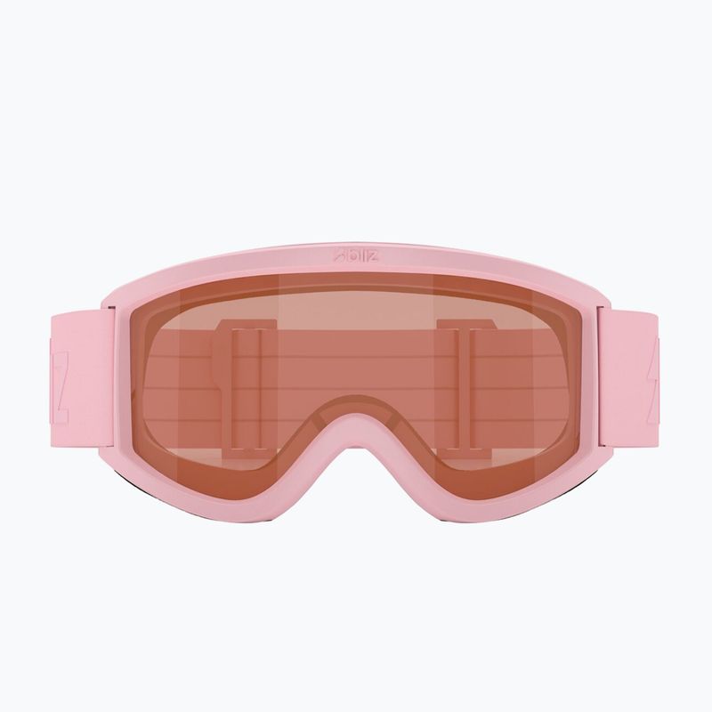 Maschera da sci per bambini Bliz Pixie Jr matte pink/orange 2