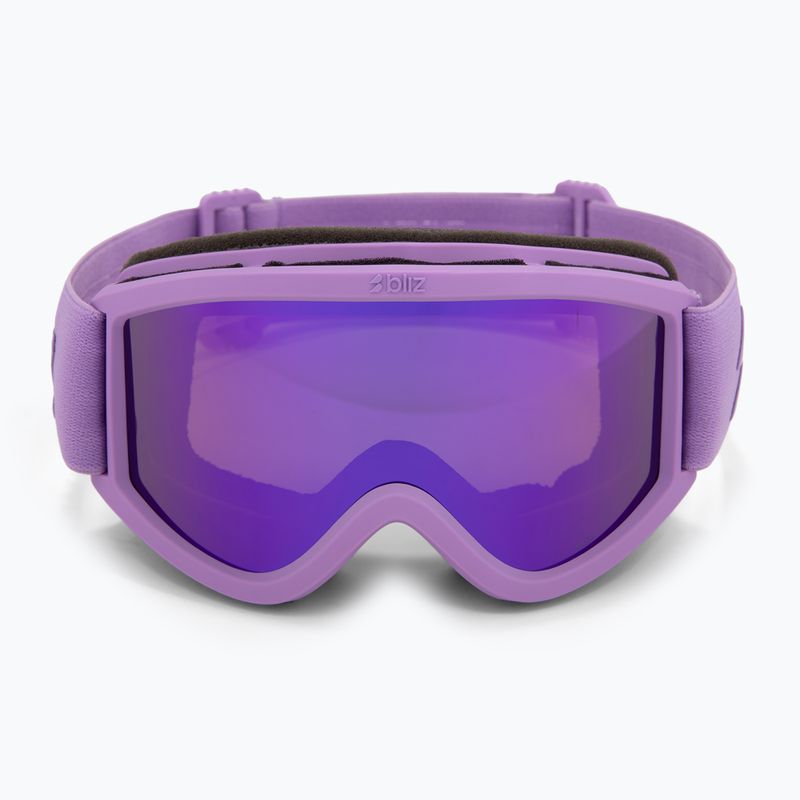Maschera da sci per bambini Bliz Pixie Jr matte purple/brown/purple multi 2